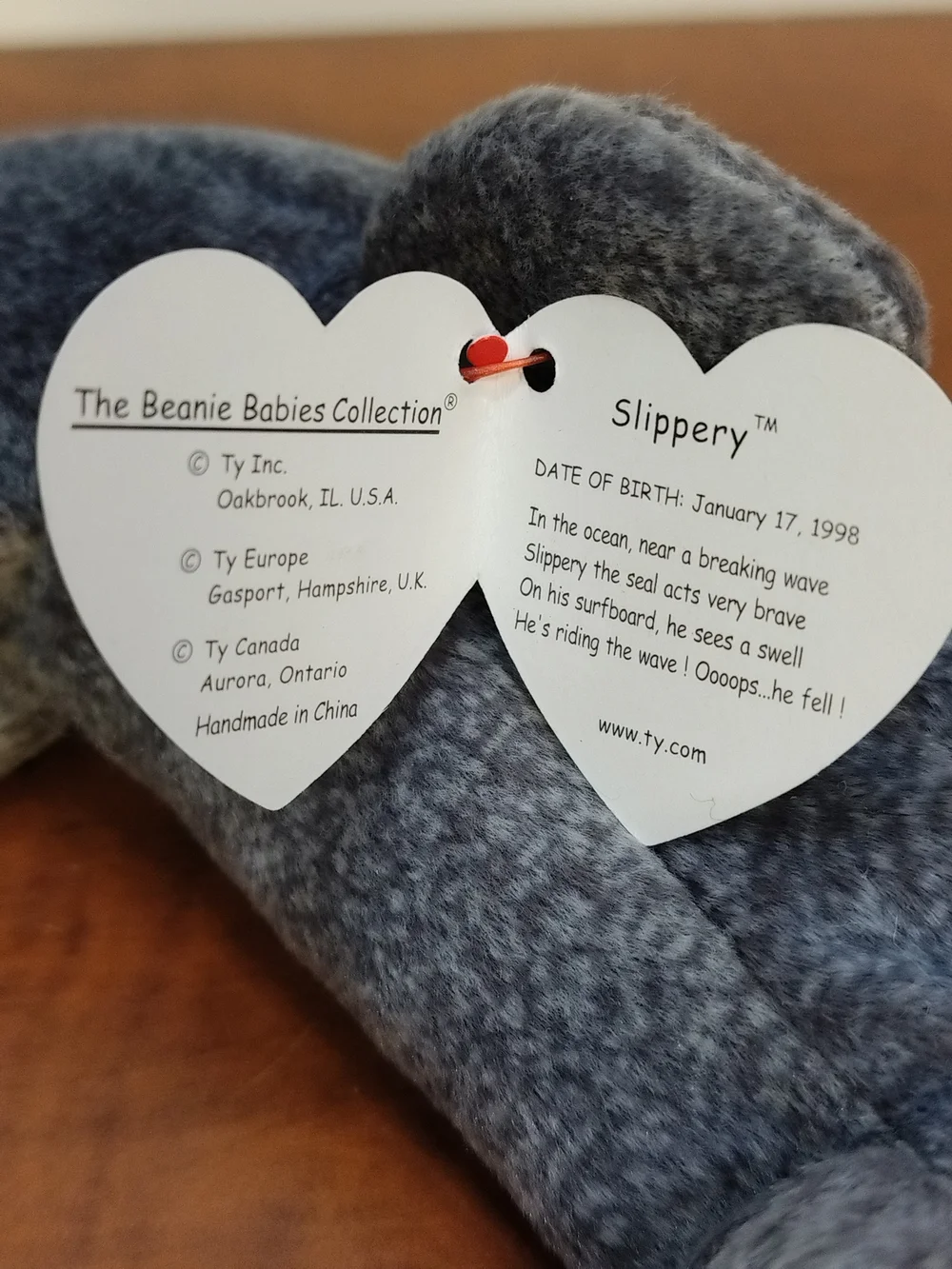 Ty Beanie Babies Ocean Themed Includes Digger Crab, Slippery Seal, Jolly Walrus
